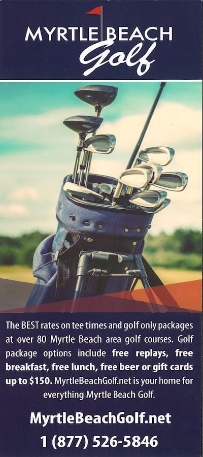 Myrtle Beach Golf Brochure Image