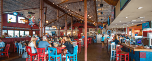 Check out the great restaurants in Barefoot Landing.