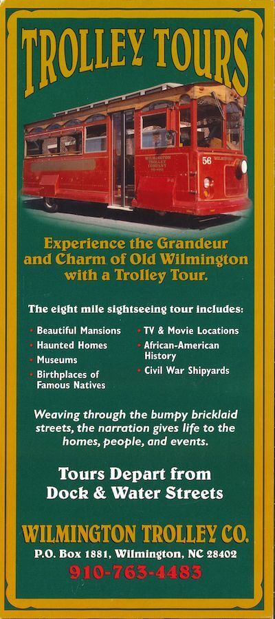 Wilmington Trolley Co. Brochure Image