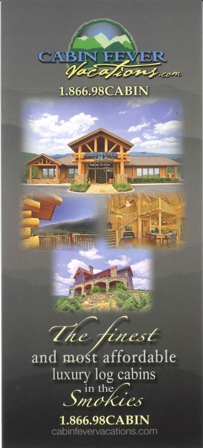 Cabin Fever Vacations Brochure Image