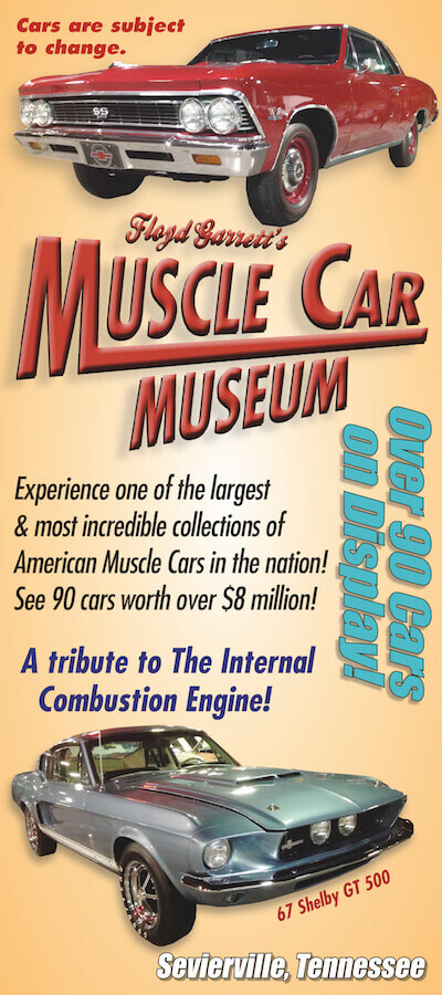 Muscle Car Museum Brochure Image