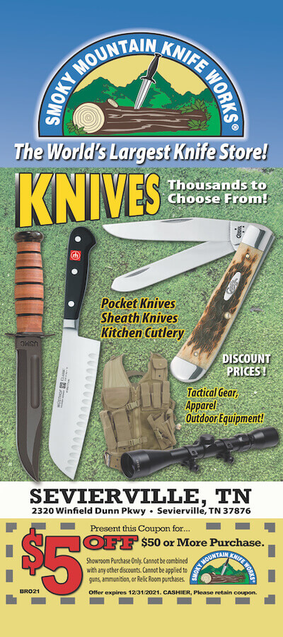 Smoky Mountain Knife Works Brochure Image