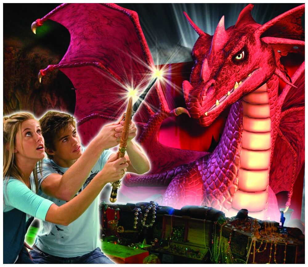 Magi Quest Couple Wands Dragon