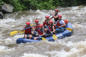 Whitewater rafting with Big Creek Expeditions in the Smoky Mountains
