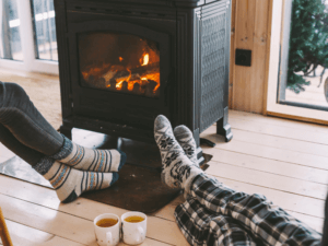 Cozy winter weekend in Cabin