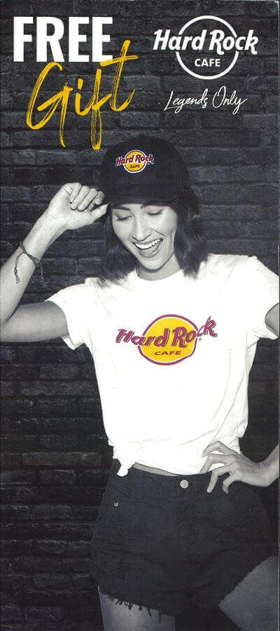 Hard Rock Cafe Brochure Image