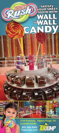Sugar Rush Candy Store at TopJump Trampoline & Extreme Arena