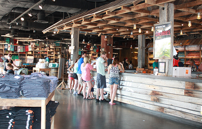 Ole Smoky Moonshine Tasting Table