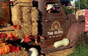 Fall Decor at The Island, Pigeon Forge, TN