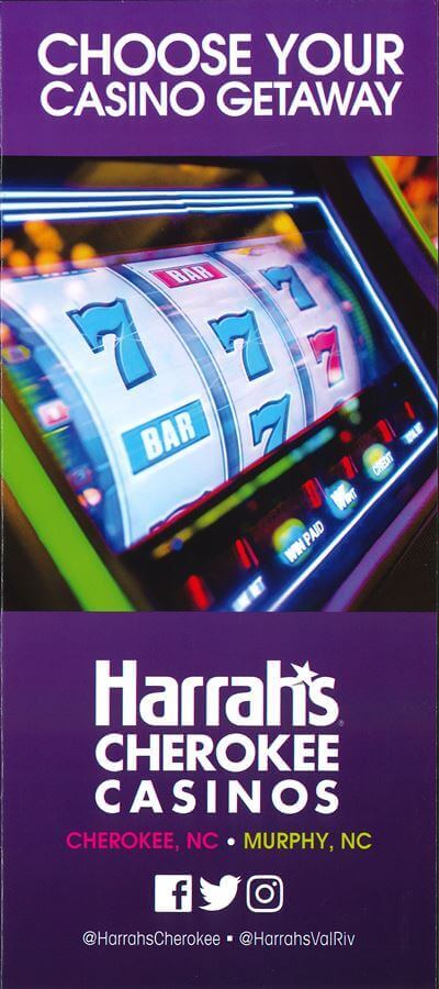 Harrah’s Cherokee Casino Resort Brochure Image