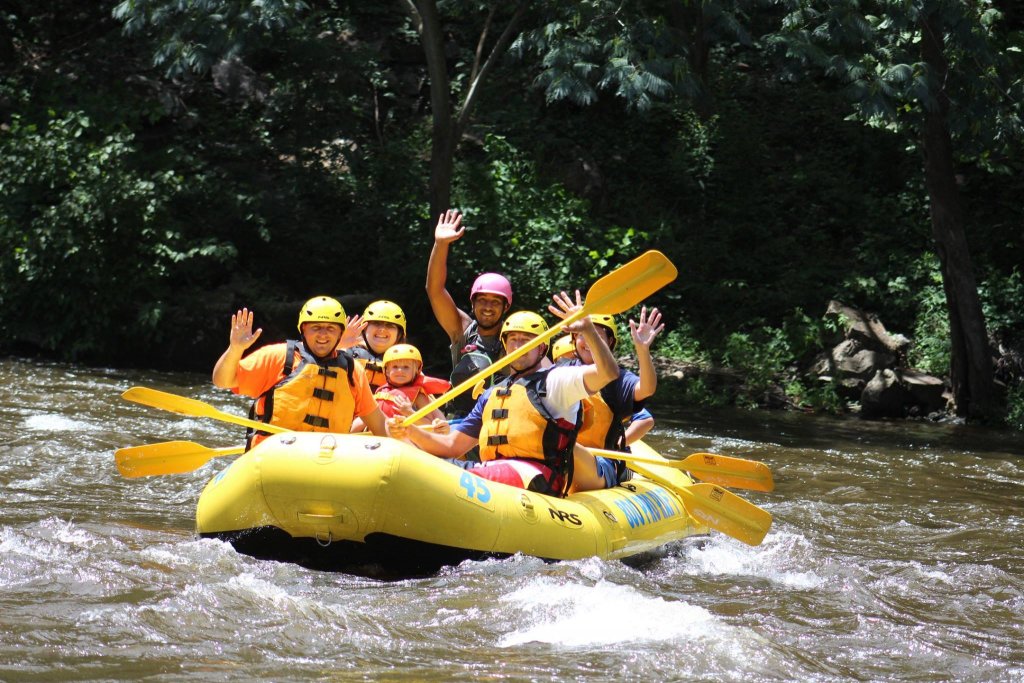 First Whitewater Adventure At Rafting in the Smokies in Hartford, TN