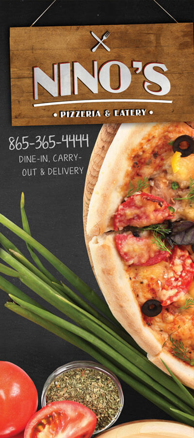 Nino’s Pizzeria & Eatery Brochure Image