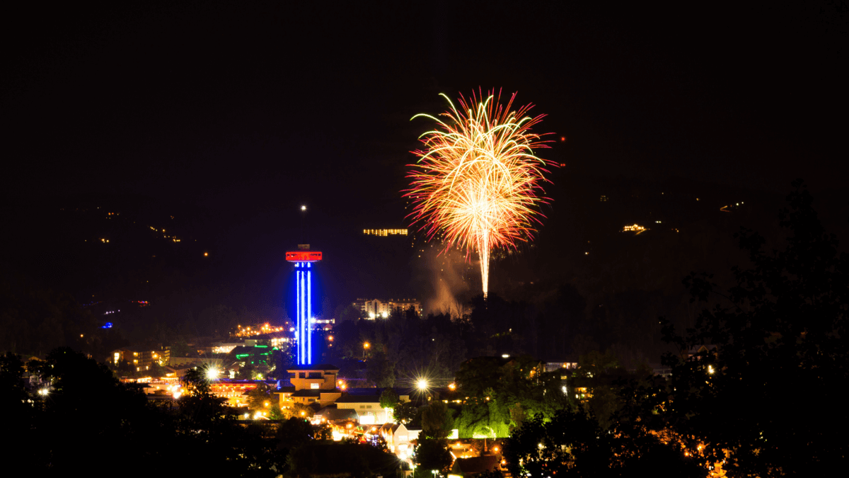fireworks in gatlinburg