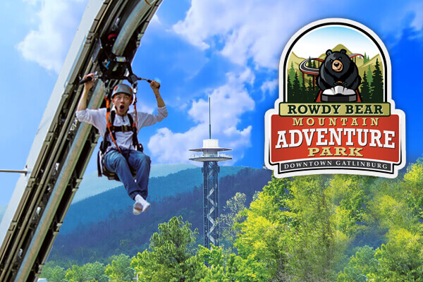 Glider at Rowdy Bear Mountain Adventure Park