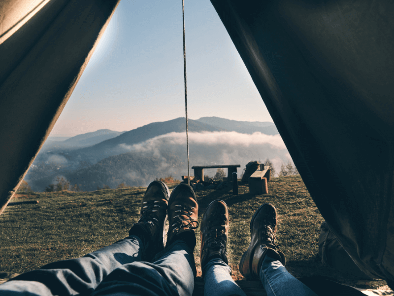 8 Genius Camping Hacks - MobileBrochure - Smoky Mountains