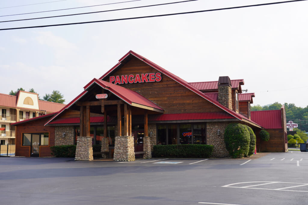 Reagan’s House of Pancakes in Pigeon Forge on the Parkway