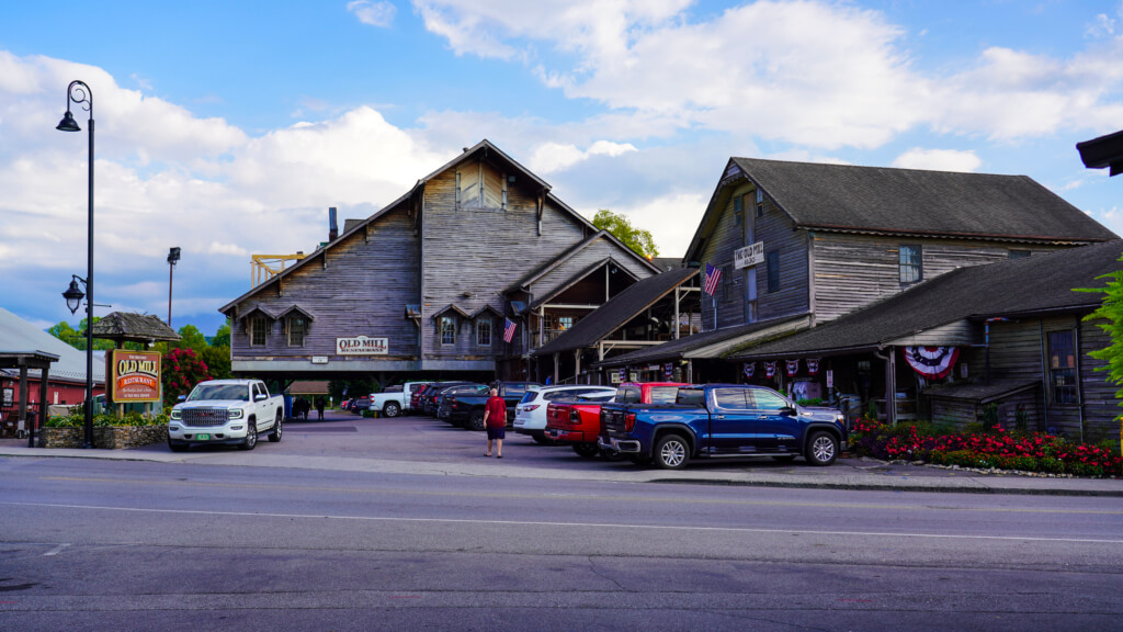 The Old Mill Restaurant in Pigeon Forge, Tennessee