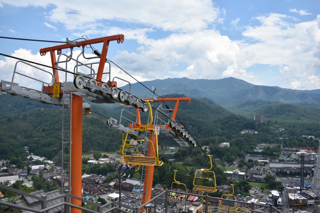 Gatlinburg SkyLift Park - scenic places and views in the smokies