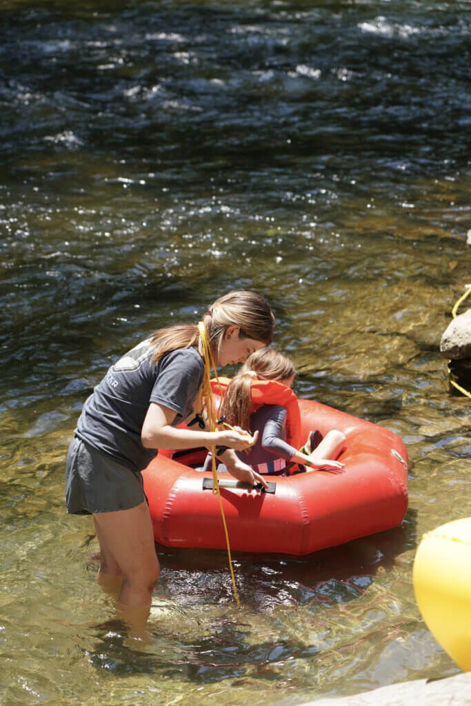 tubing on the Little Pigeon River